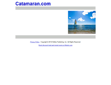 Tablet Screenshot of catamaran.com
